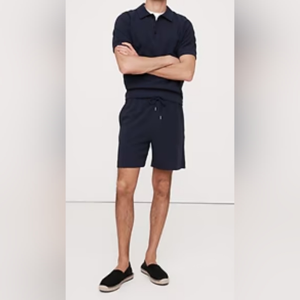 $3 Zara Navy Waffleknit Shorts